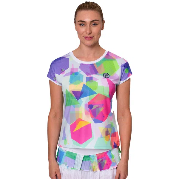 Bidi Badu Kaleido Capsleeve T-Shirt Dames
