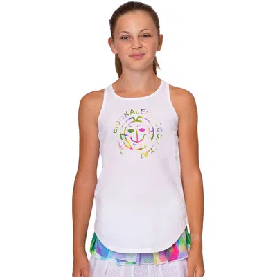 Bidi Badu Kaleido Chill Tanktop Meisjes Wit