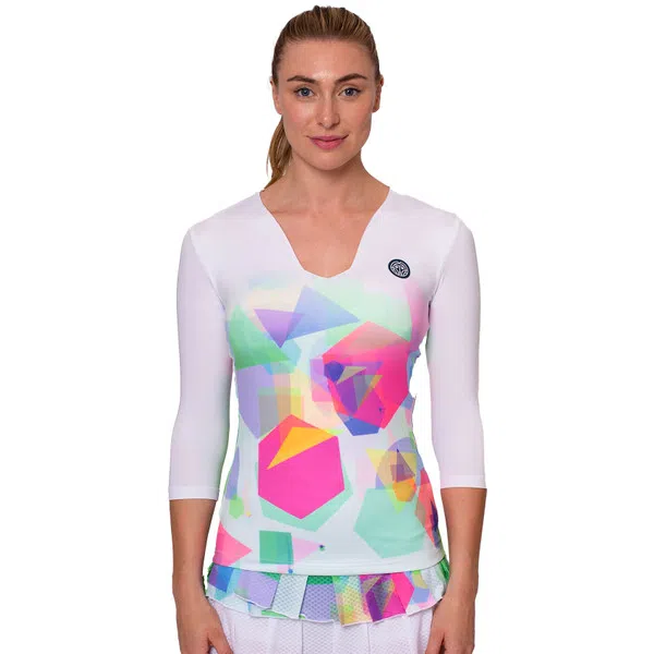 Bidi Badu Kaleido V-Neck Longsleeve