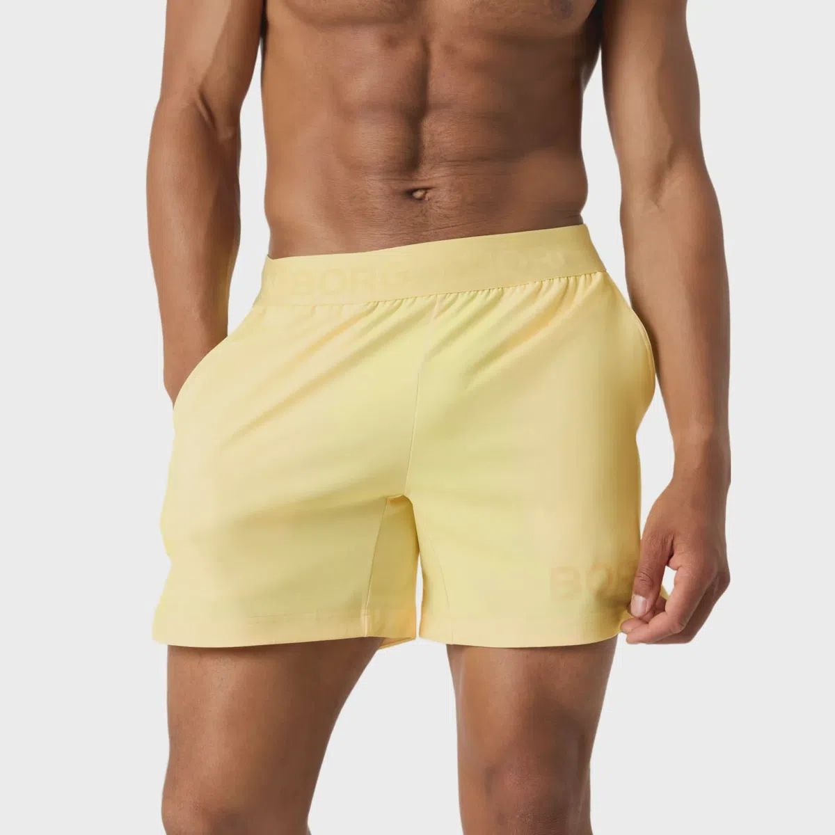 Björn Borg 6" Short Geel