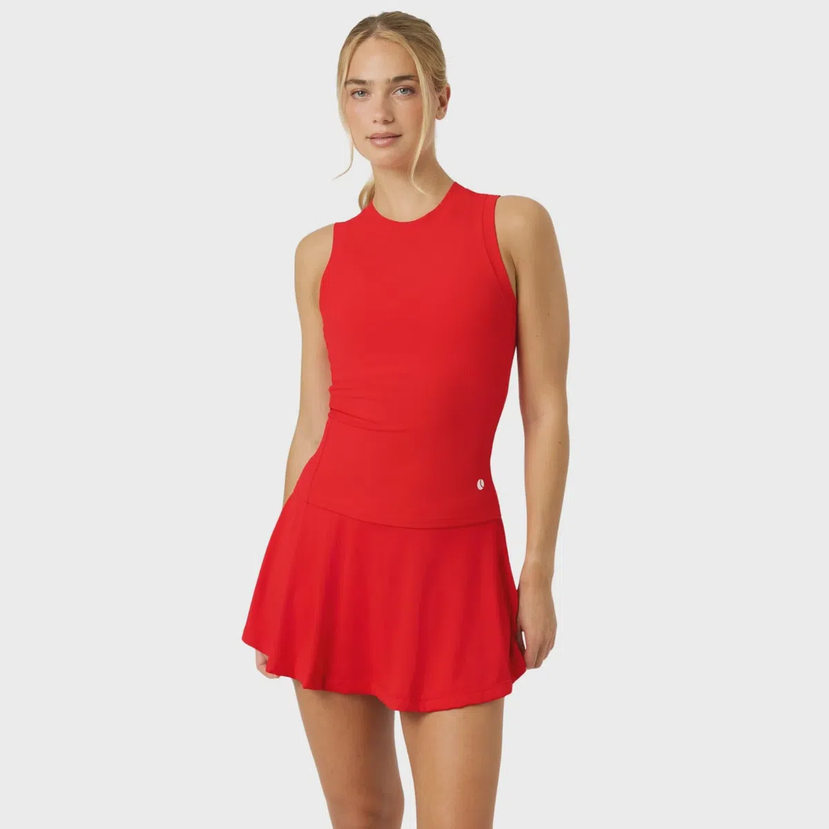 Björn Borg Ace Pocket Ribbed Tanktop Rood