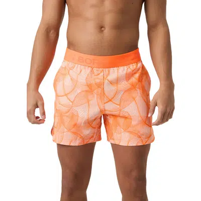 Björn Borg Ace Printed Short Oranje