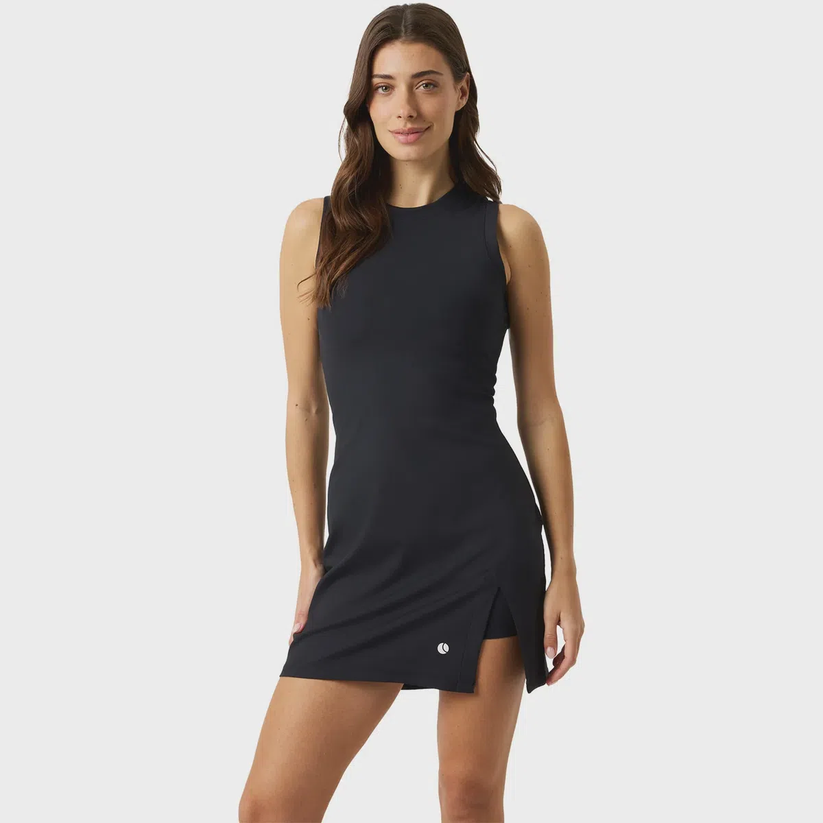 Björn Borg Ace Ribbed Jurk Zwart