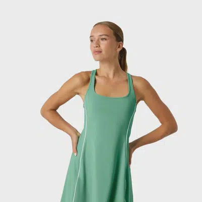 Björn Borg Ace Scooped Racerback Jurk Malachiet Groen