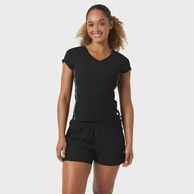 Björn Borg Ace V-Neck T-Shirt Zwart