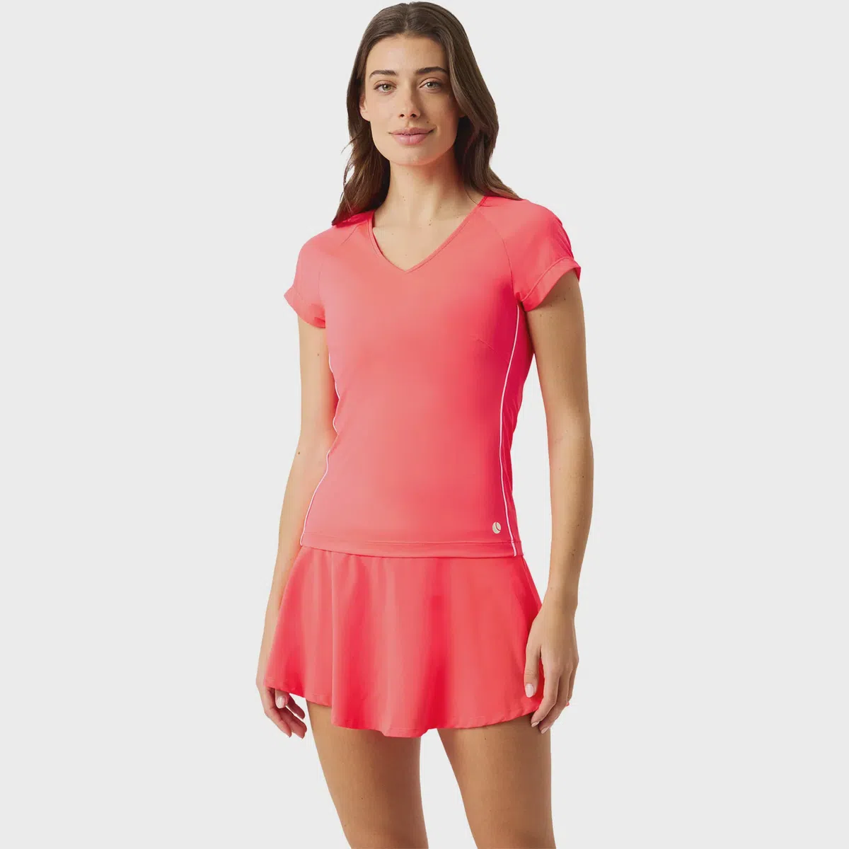 Björn Borg Ace V-Neck T-Shirt Roze