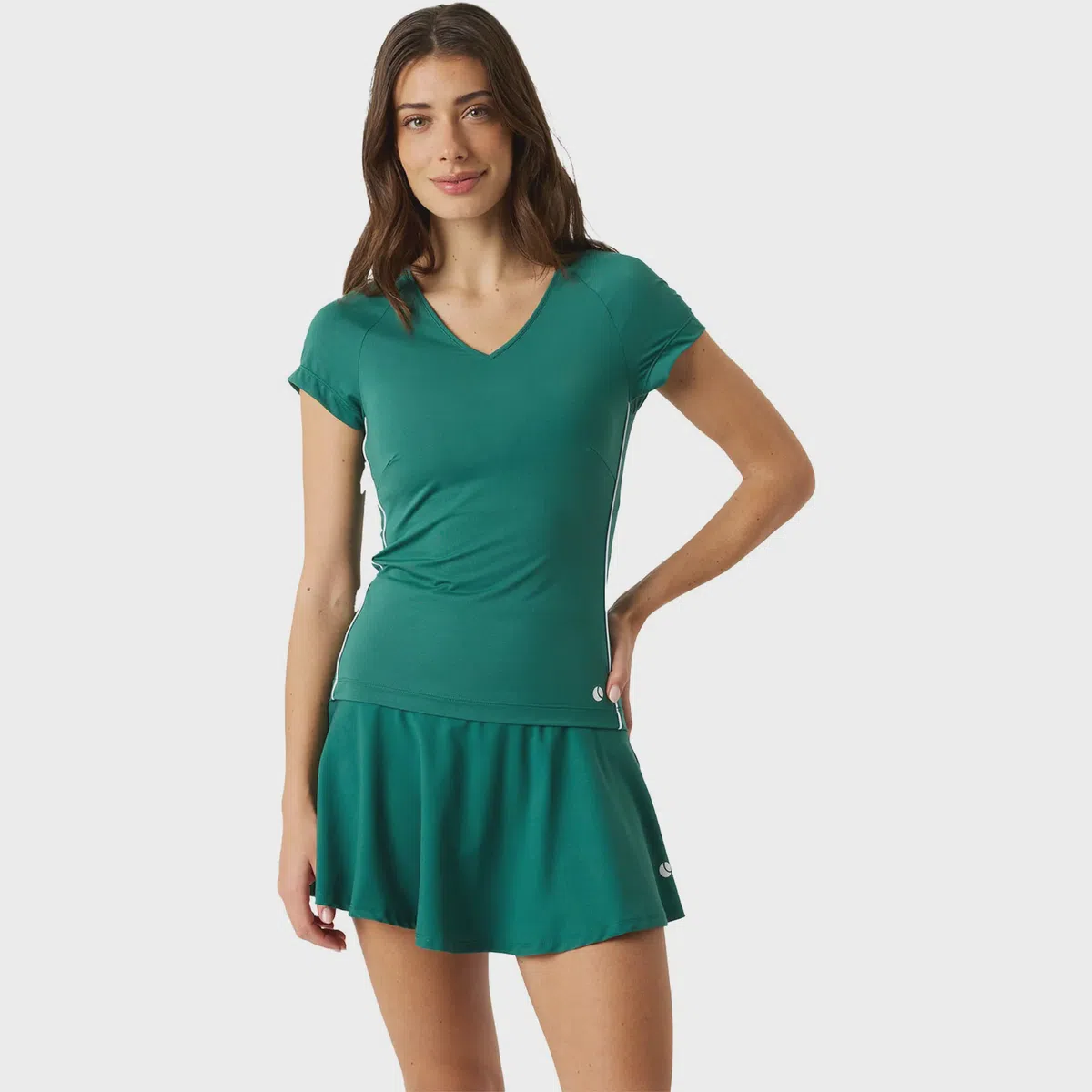 Björn Borg Ace V-Neck T-Shirt Groen