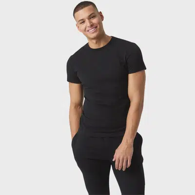 Björn Borg Centre T-Shirt Zwart