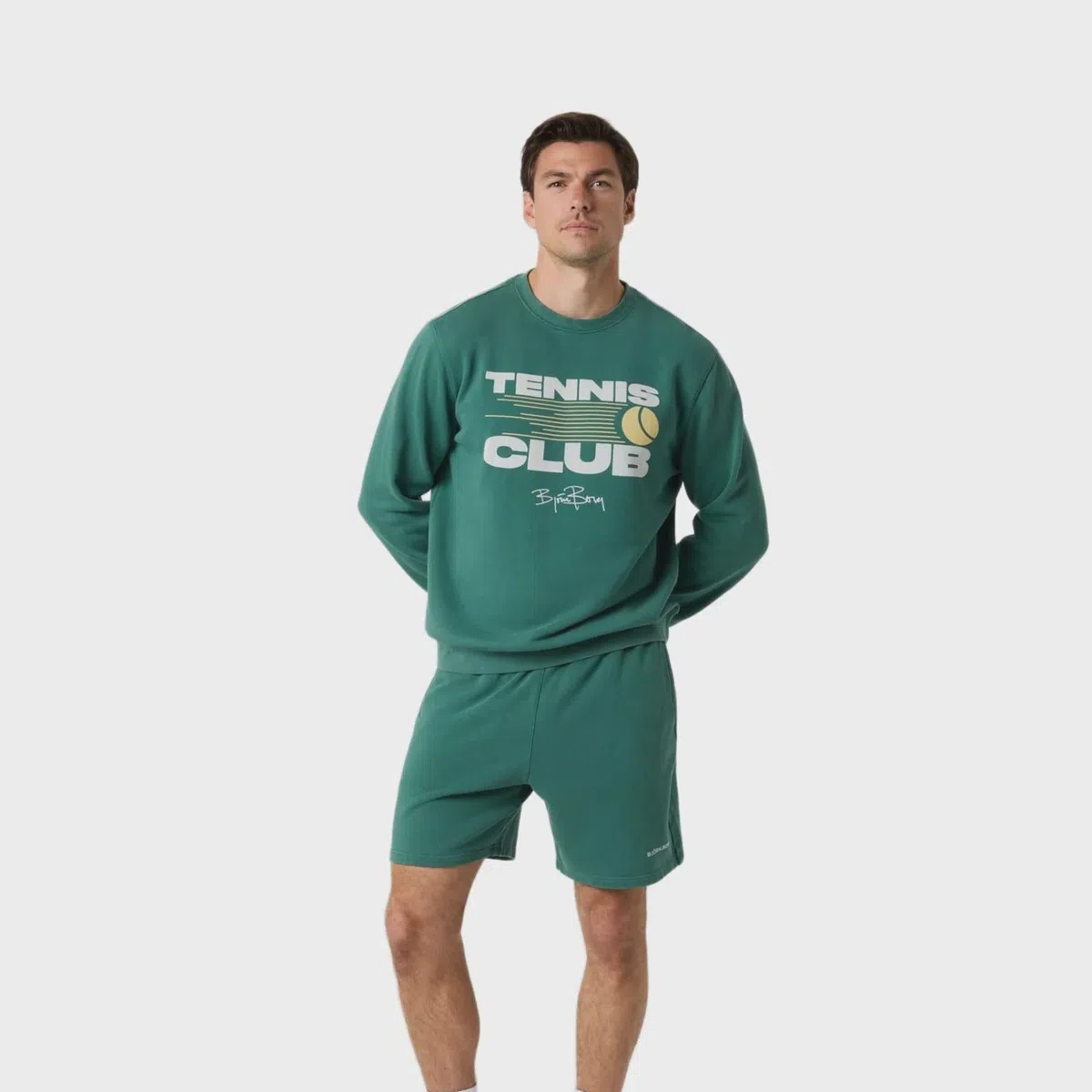 Björn Borg Classic Print Set Mallard Groen
