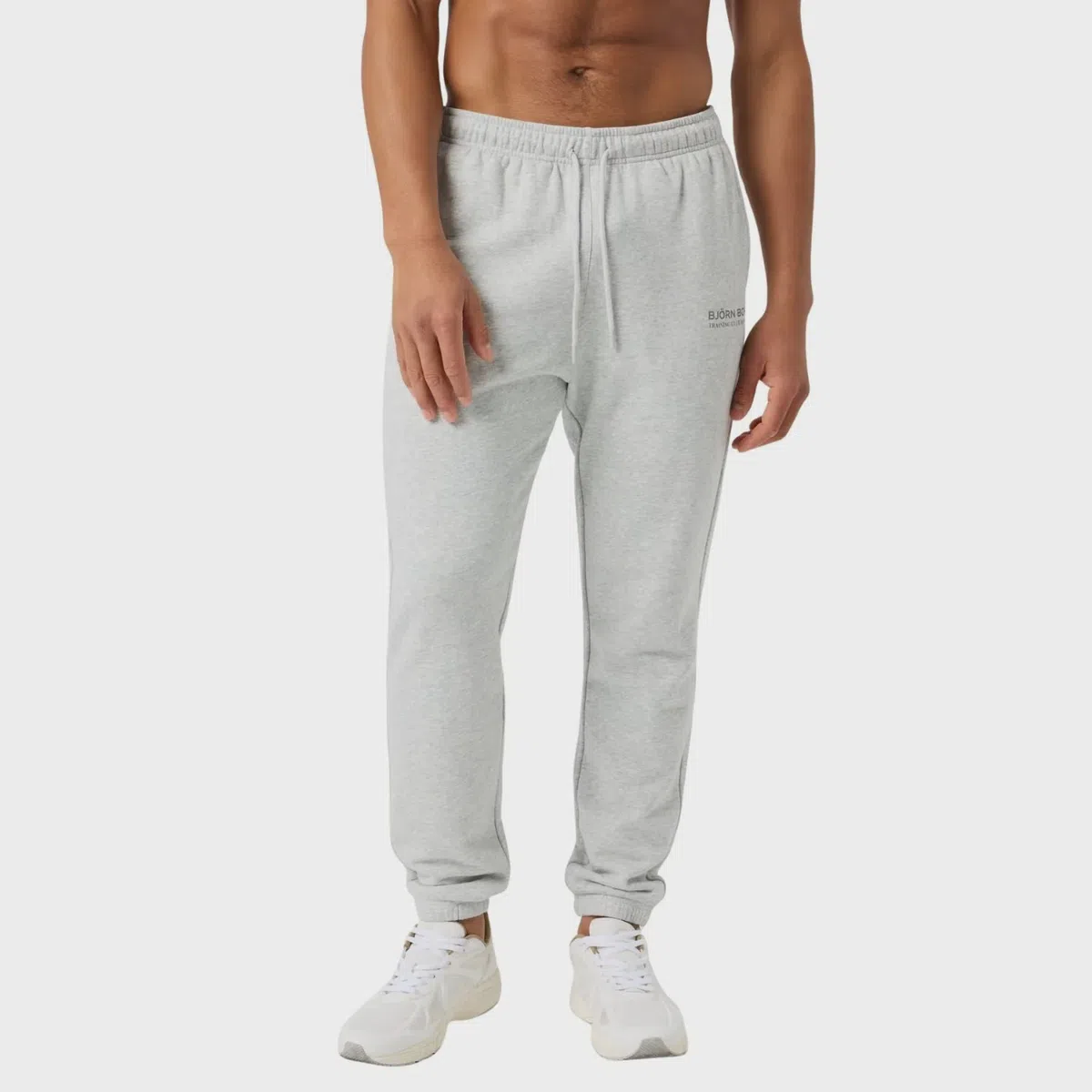 Björn Borg Classic Print Joggingbroek Lichtgrijs Melange