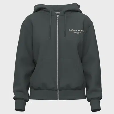 Björn Borg Essential 1 Dames Zip Hoodie Urban Chic