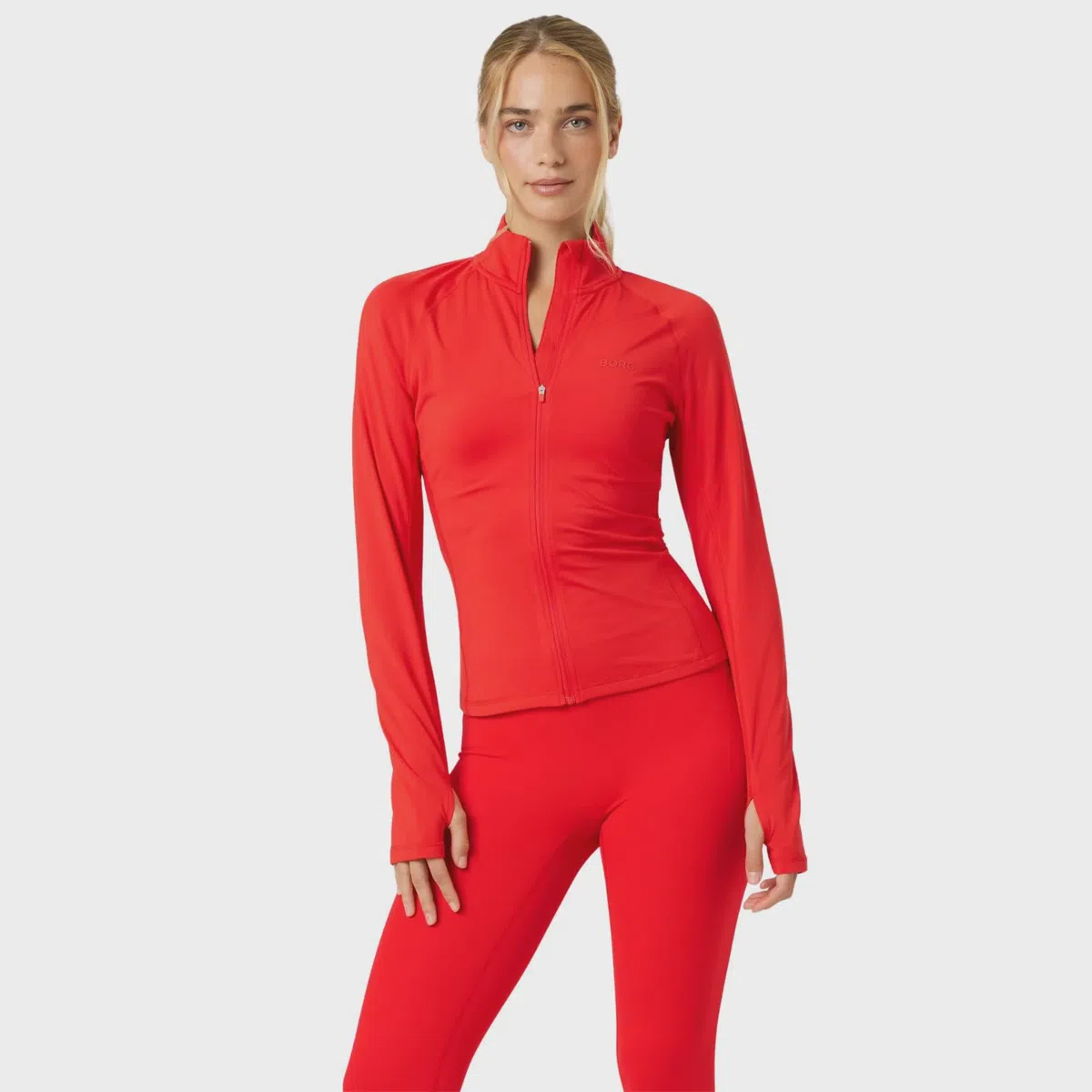 Björn Borg Full Zip Midlayer Rood