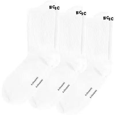 Björn Borg Performance Enkel Sokken 3-Pack - Wit