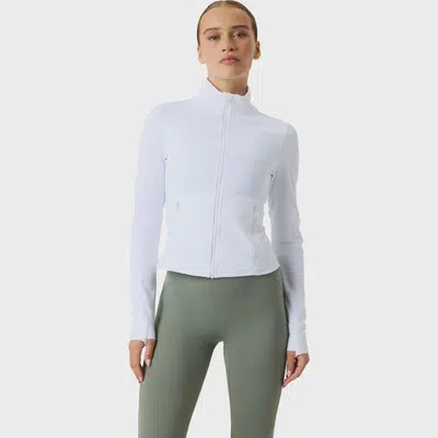 Björn Borg Soft Zip Midlayer Wit