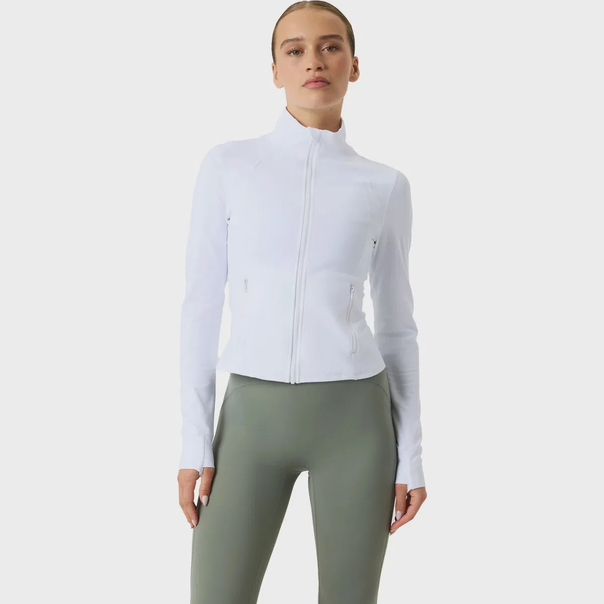 Björn Borg Soft Zip Midlayer Wit
