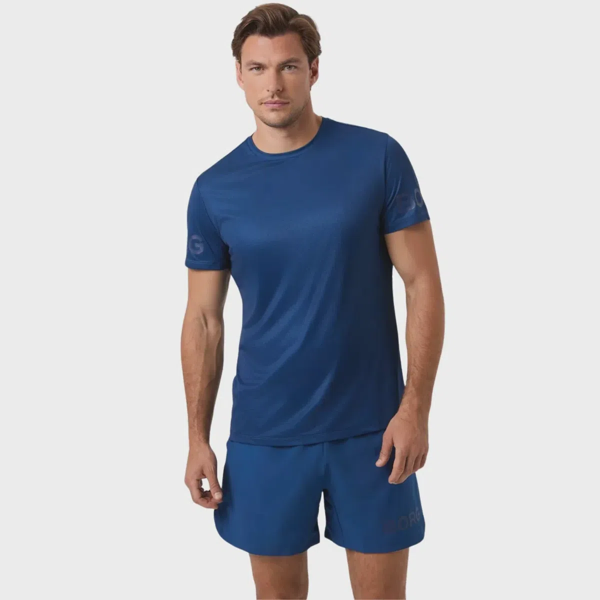 Björn Borg T-Shirt Heren Donkerblauw