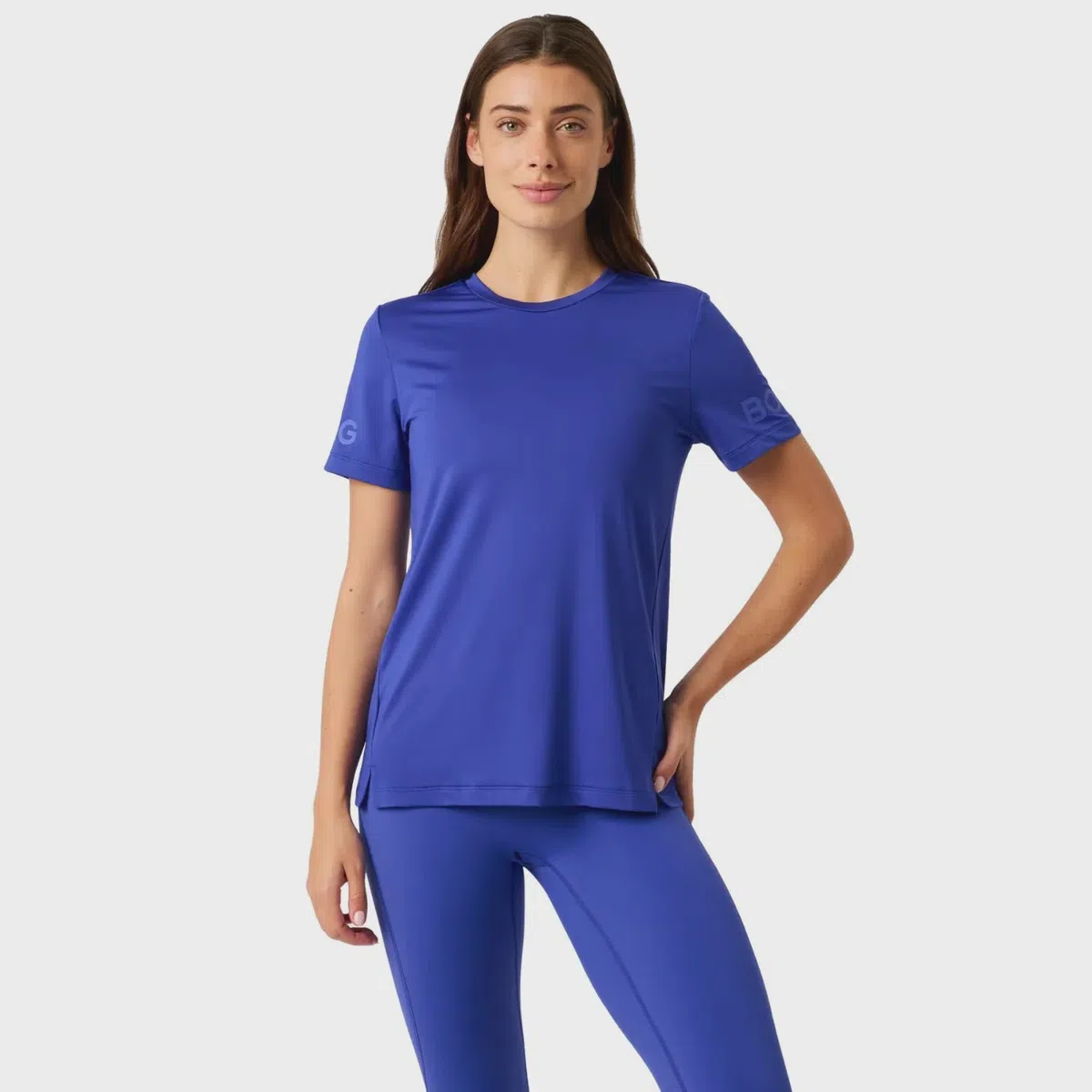 Björn Borg Dames T-Shirt Clematis Blauw