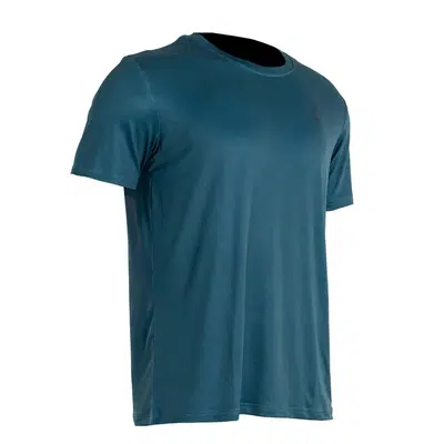 Black Crown Cancun T-Shirt Lichtblauw