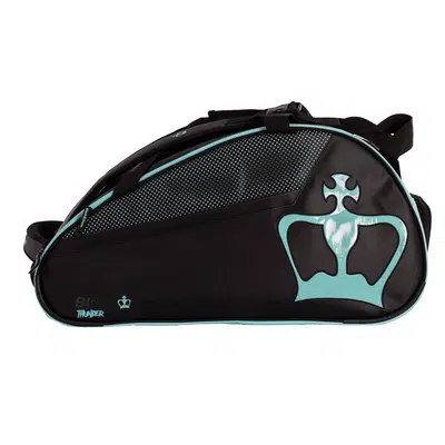 Black Crown Thunder Tas Zwart / Turkoois