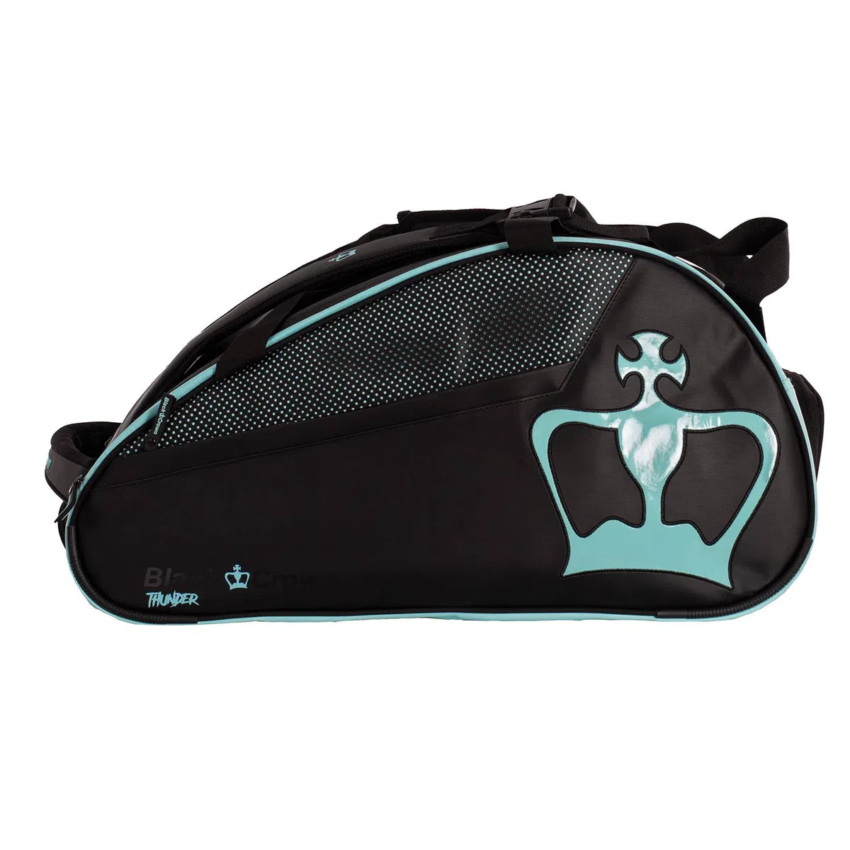 Black Crown Thunder Tas Zwart / Turkoois
