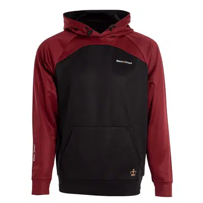 Black Crown Veracruz Hoodie Bordeaux/Zwart