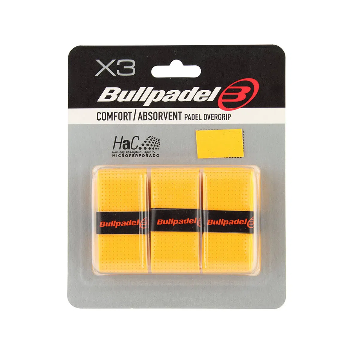 Bullpadel 3 Unidades Gb-1201 Amarillo