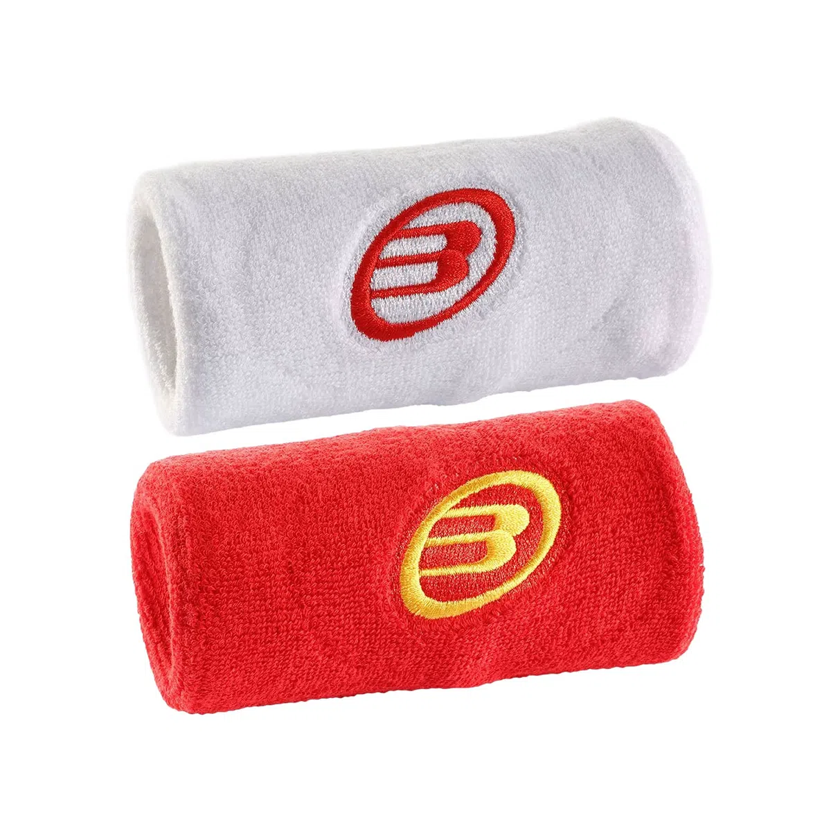 Bullpadel Polsbanden FEP25 Wit/Rood