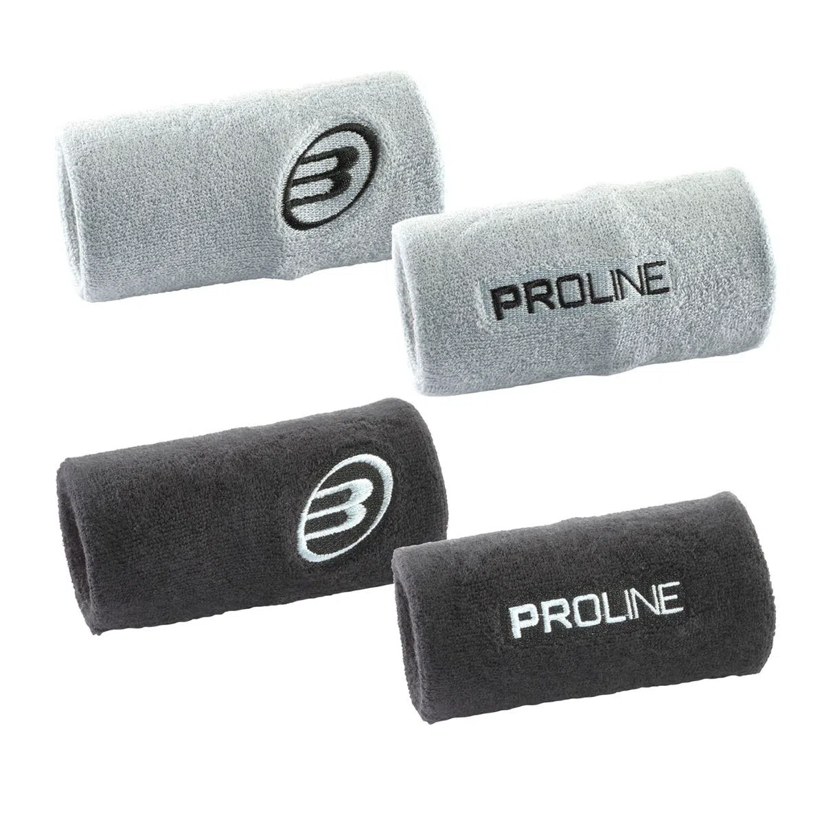 Bullpadel Proline Polsbandjes Grijs / Zwart