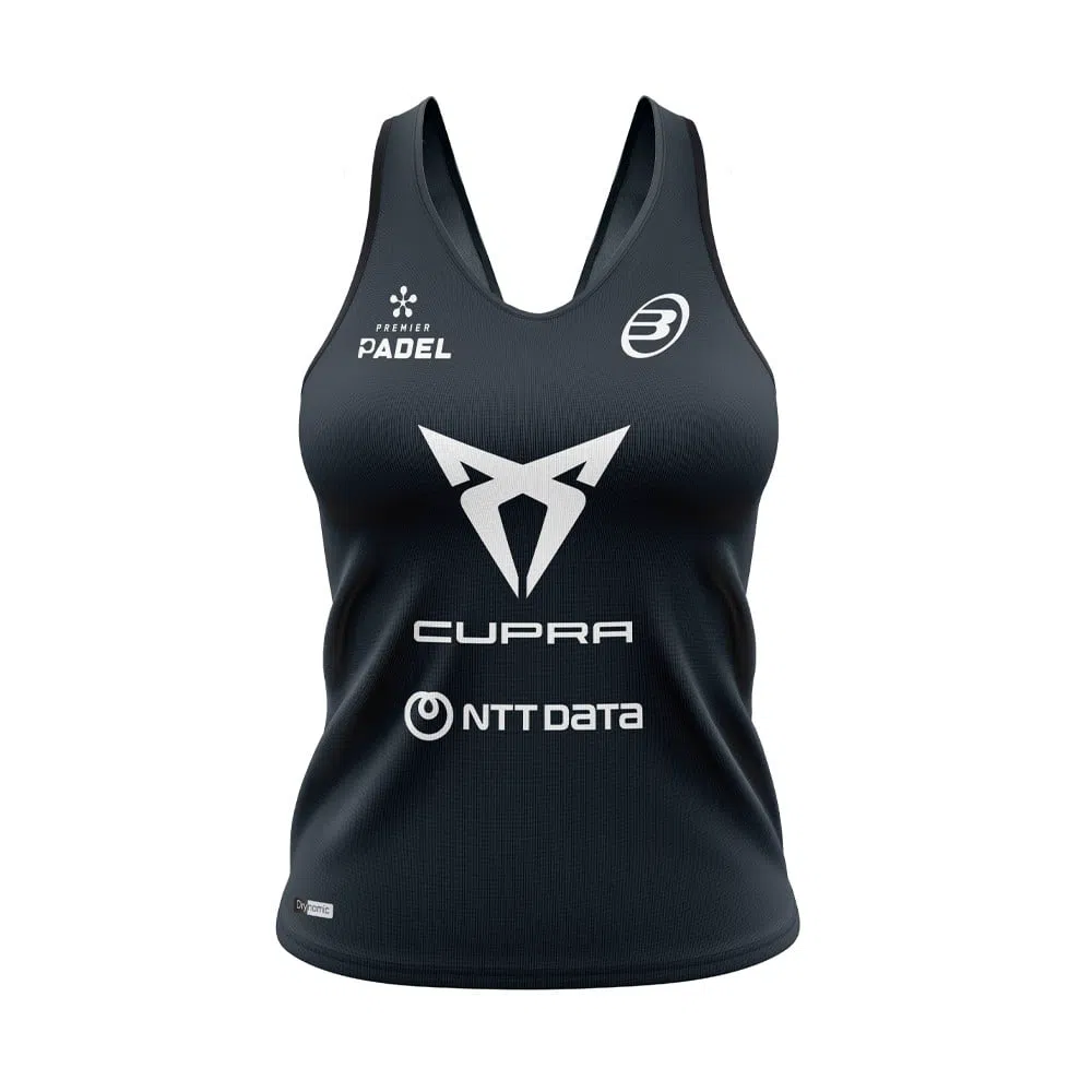Bullpadel Brete DB Tanktop Zwart