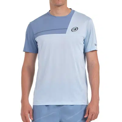 Bullpadel Cacin Heren T-Shirt Lichtblauw