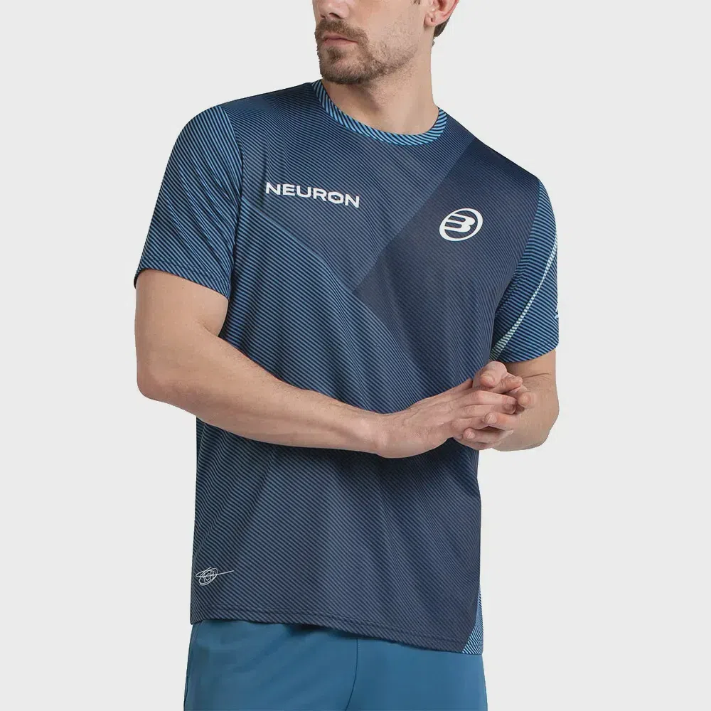 Bullpadel Chingotto 26 Heren T-Shirt Blauw