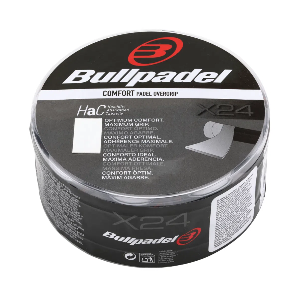 Bullpadel Comfort Hac Overgrips Wit