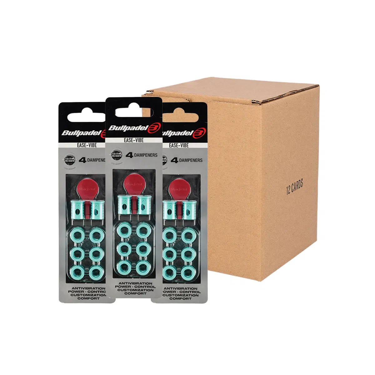 Bullpadel Ease Vibe Vibrationdempers - Aqua Marina