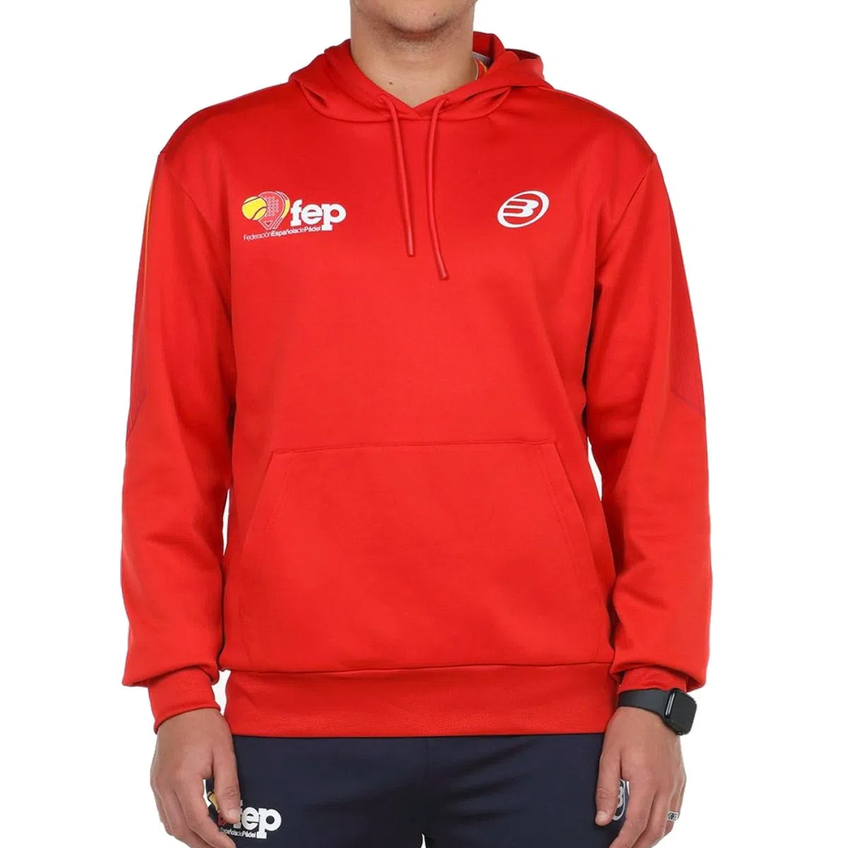 Bullpadel Enrio Hoodie Rood