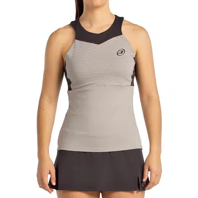 Bullpadel Erare Dames Tanktop Zwart/Grijs