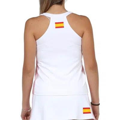 Bullpadel Exima Dames Tanktop Wit