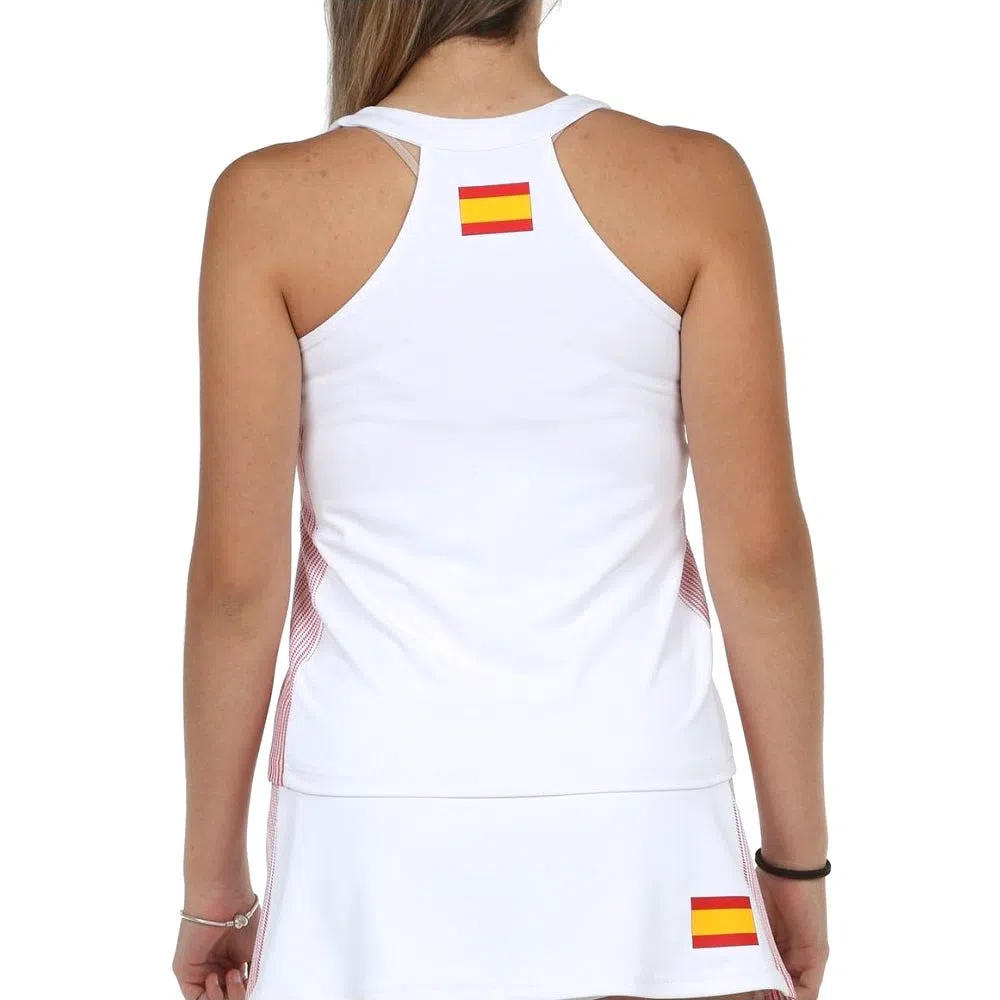 Bullpadel Exima Dames Tanktop Wit