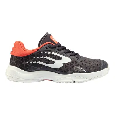 Bullpadel Flow 24I Dames Padel Schoenen Grijs/Oranje