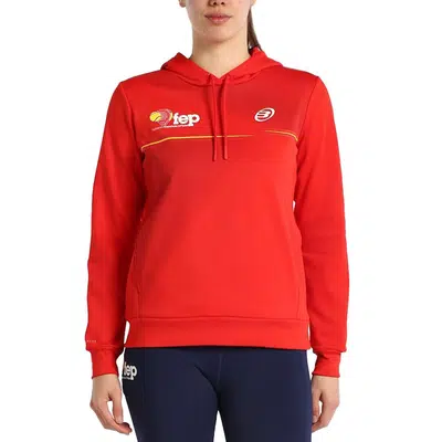 Bullpadel Fuenla Dames Hoodie Rood