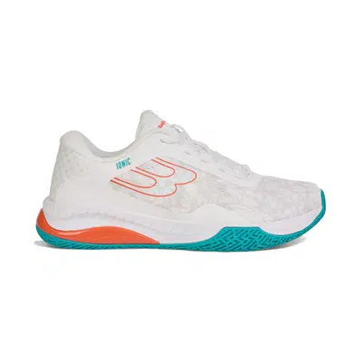 Bullpadel Ionic W 25i Wit/Oranje/Turkoois Dames
