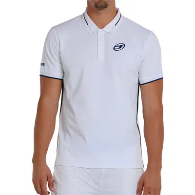 Bullpadel Leiro 25V Heren Polo Wit
