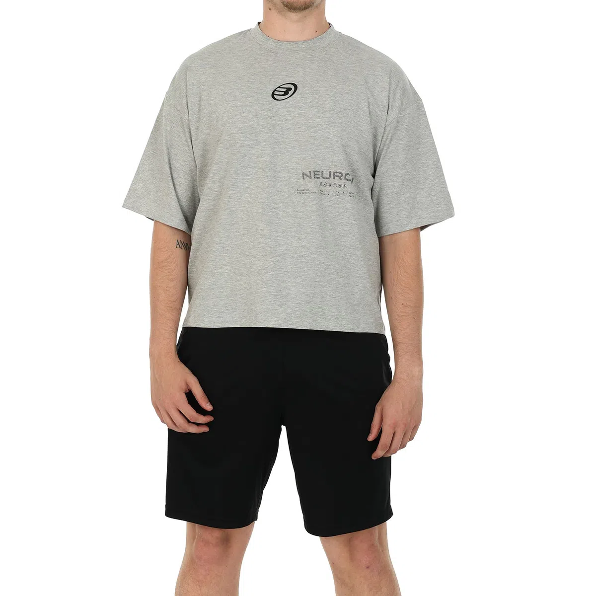 Bullpadel Neuron T-Shirt Grijs