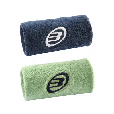 Bullpadel Polsbandjes Diepblauw/Lichtgroen