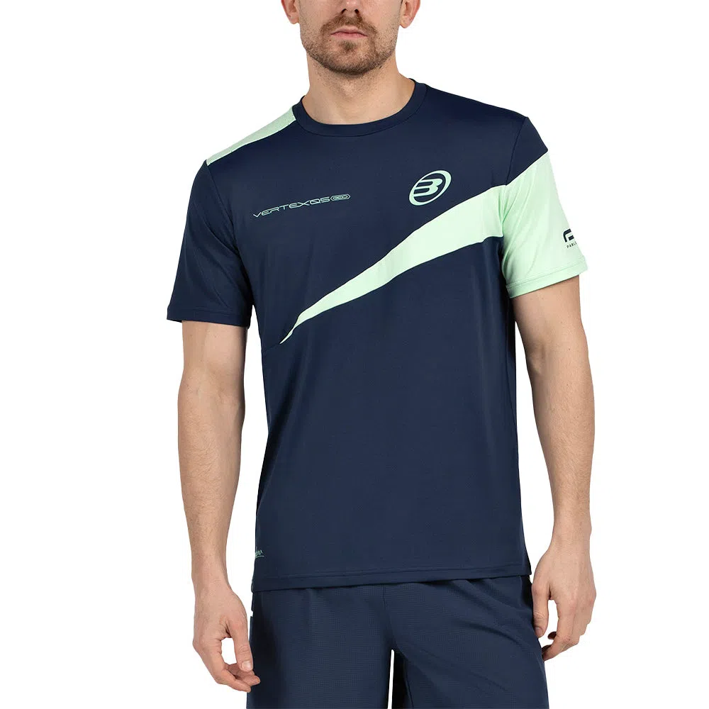 Bullpadel Pablo Cardona 26V T-Shirt Donkerblauw