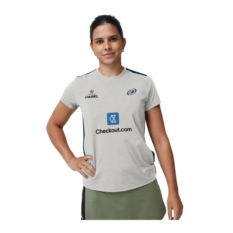 Bullpadel Palacel Beiget-Shirt SS26 Dames