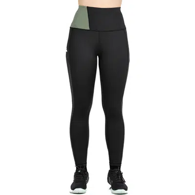 Bullpadel Pasci Legging Zwart/Groen