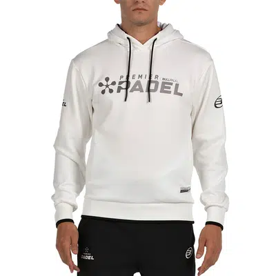Bullpadel Piatro Heren Premier Padel Hoodie Wit