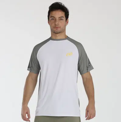 Bullpadel Caliope Heren T-Shirt Wit / Grijs