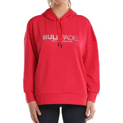 Bullpadel Ubate Dames Hoodie Rood