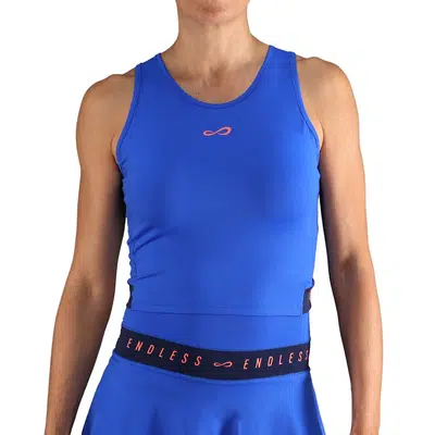 Endless Chill II Tanktop Dames Blauw